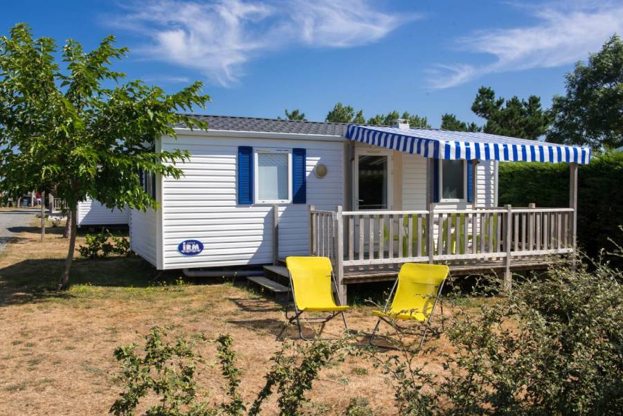 Mobil-home camping cabestan à Bretignolles sur mer