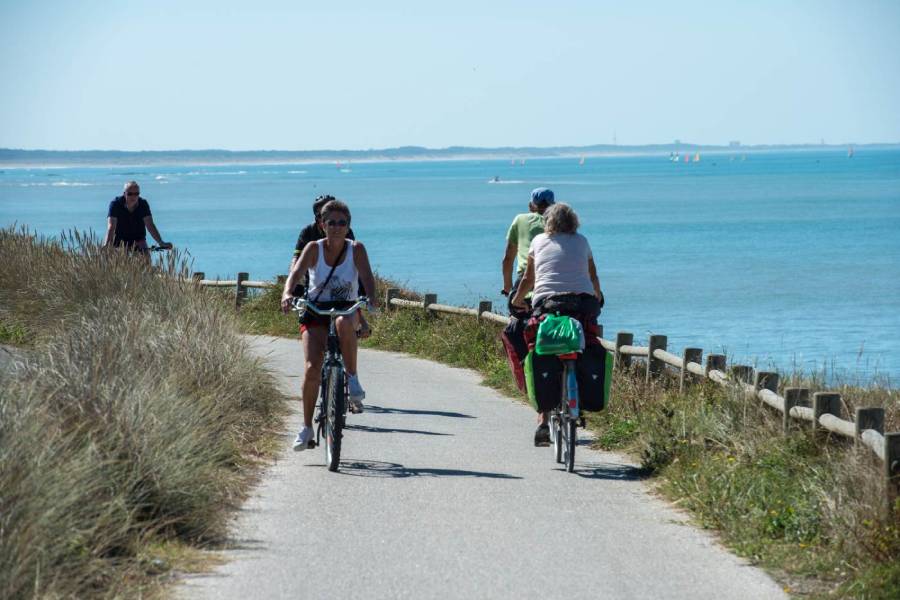 piste cyclable Bretignolles sur mer Vendée